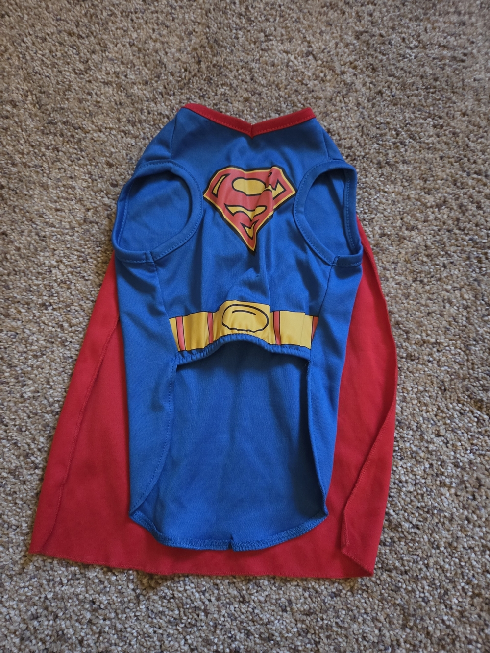 Superman Dog Costume